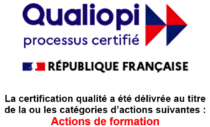 Logo Qualiopi Processus de certification du centre de formation sécurité GC Compétences