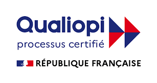 Logo Qualiopi processus certification de GC Compétence Centre de formation sécurité de Cayenne